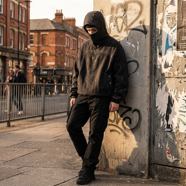 Ninja Mask Full Zip Hoodie