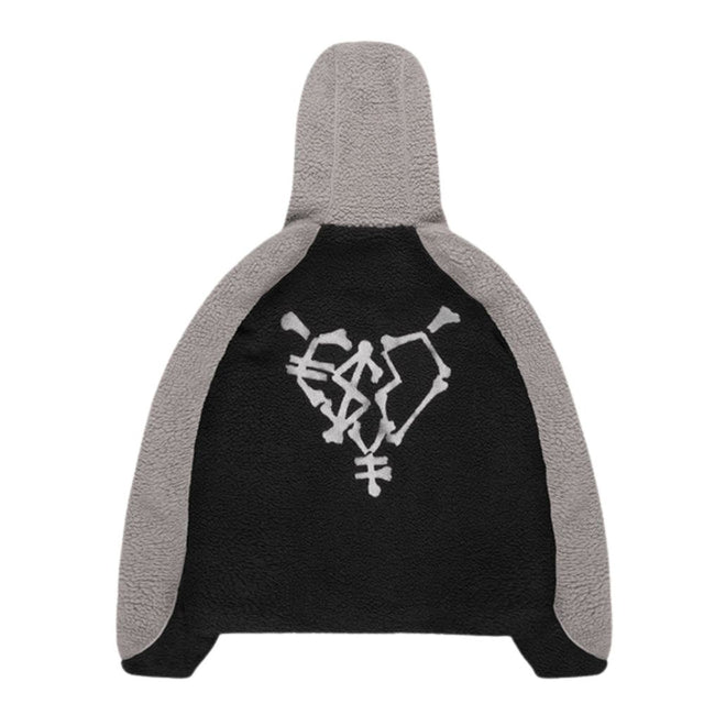 Loose-Fit Casual Sherpa Jacket