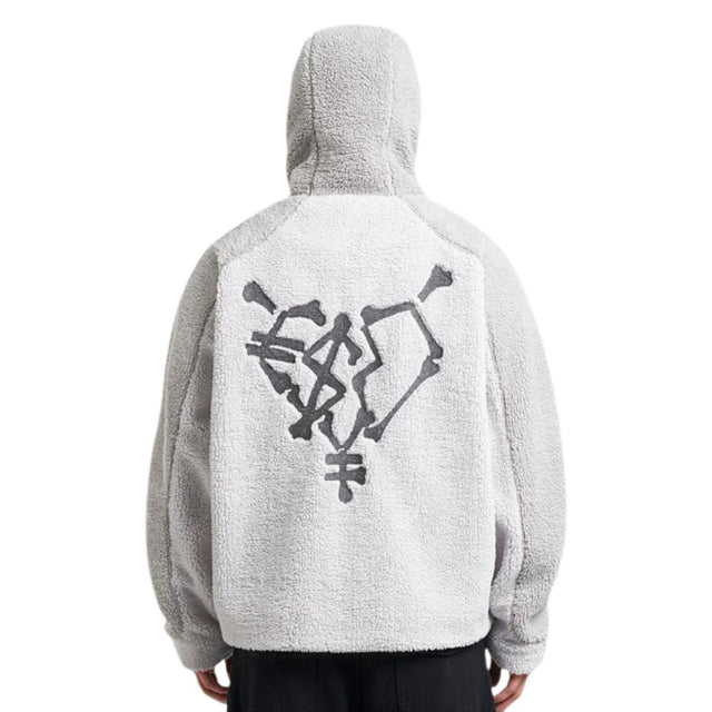 Loose-Fit Casual Sherpa Jacket