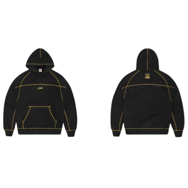 Alcatraz Print Zip-Up Hoodie