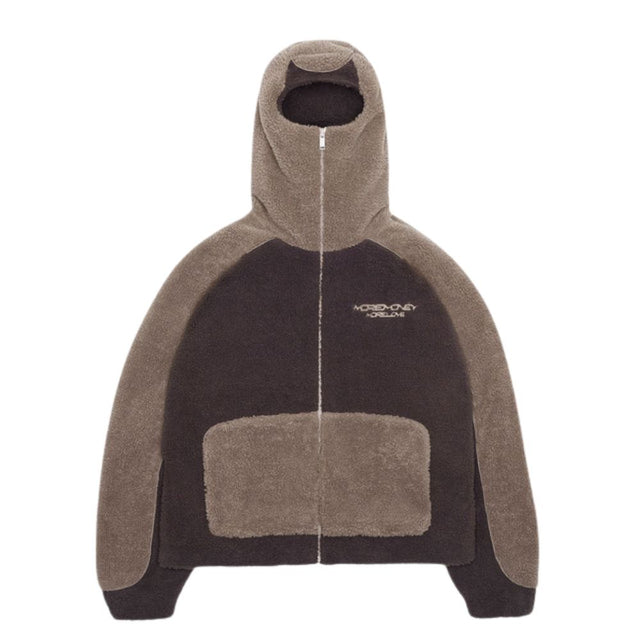 Loose-Fit Casual Sherpa Jacket