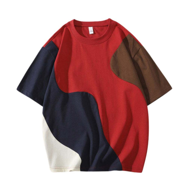 Colorblock Loose T-Shirt