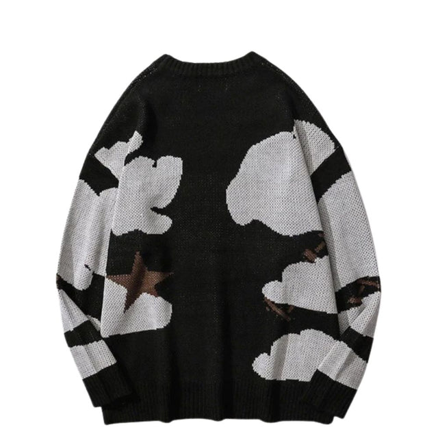 Casual Personality Crewneck Sweater