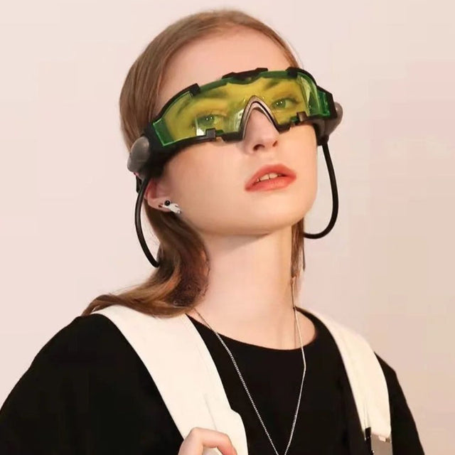 Black Cyberpunk Glasses