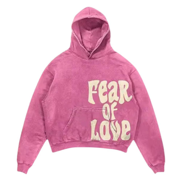 Graphic Print Hooded Sweatshirt