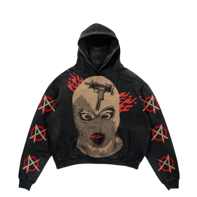 333 Tactical Vest Print Hoodie