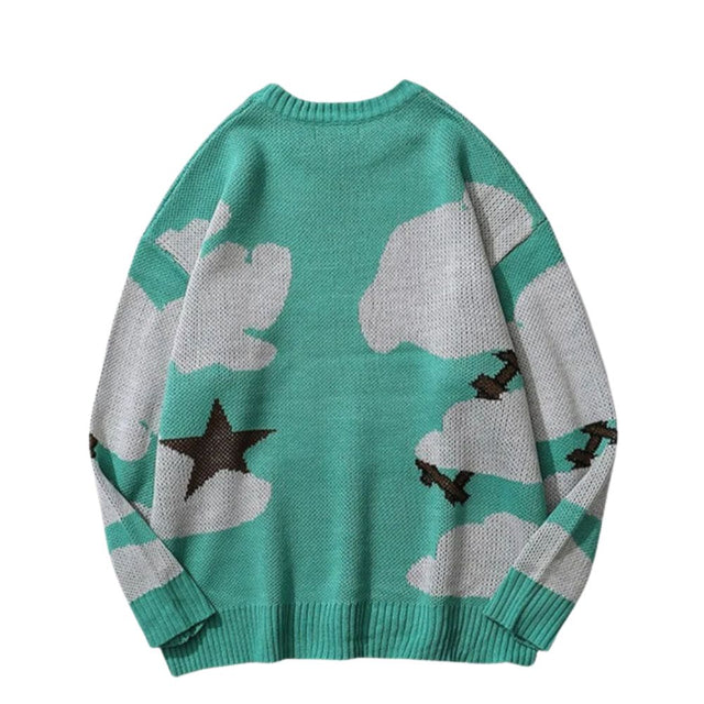 Casual Personality Crewneck Sweater