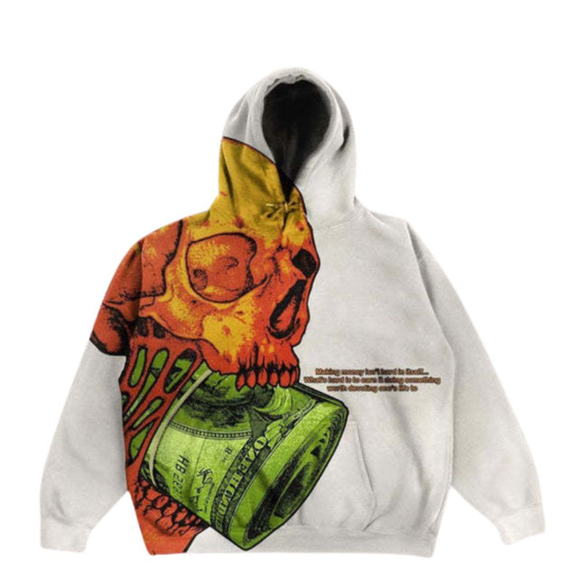 Y2K Gothic Devil Horn Hoodie