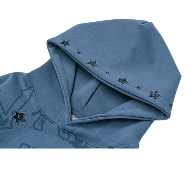 Star Embroidered Hoodie