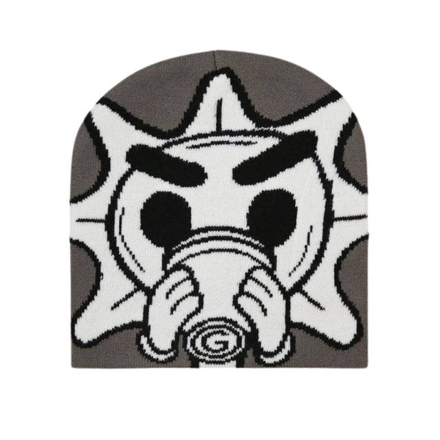 Trendy Cartoon Pattern Knit Beanie
