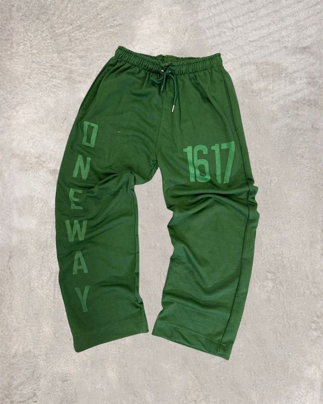 Numeric Print Streetwear Hoodie Set