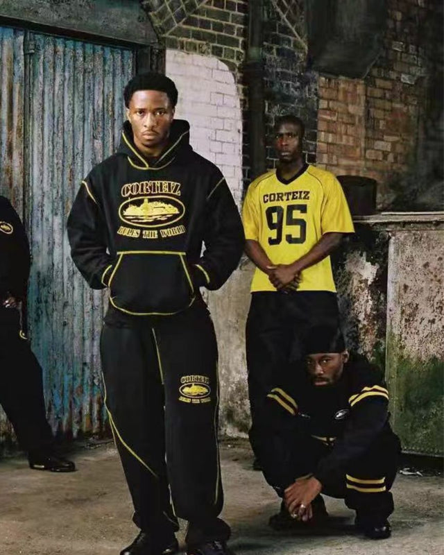 Vintage Stitching Hip-Hop Set