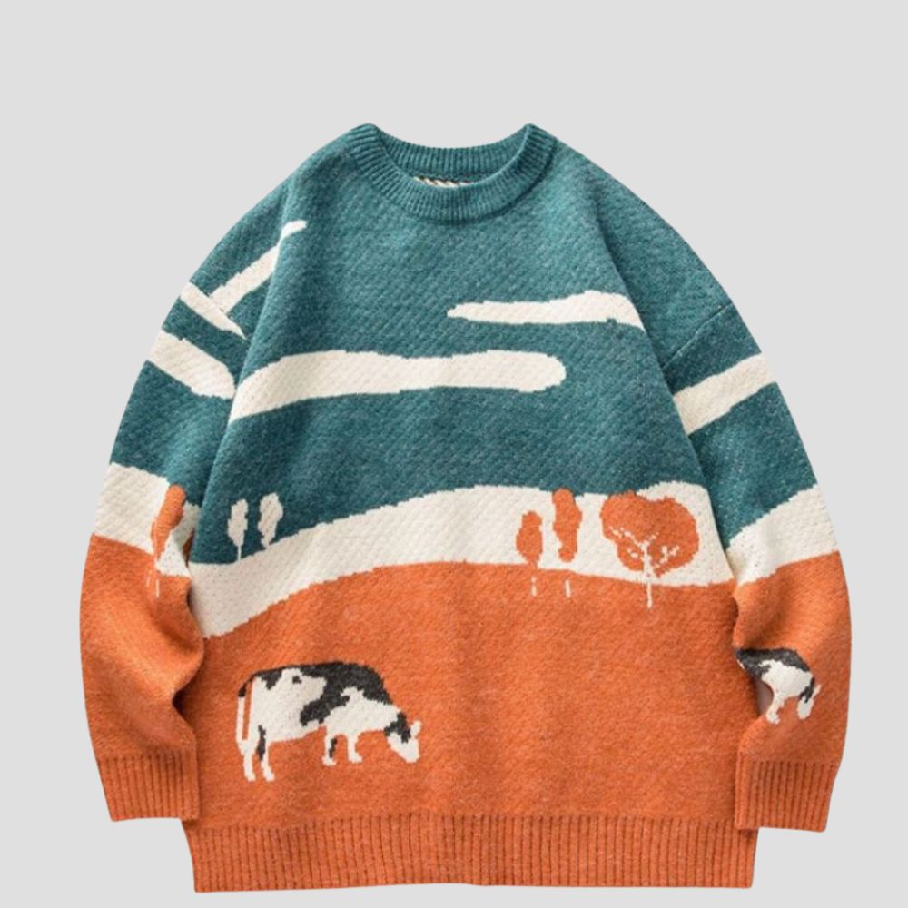 Farm View Knit Sweater