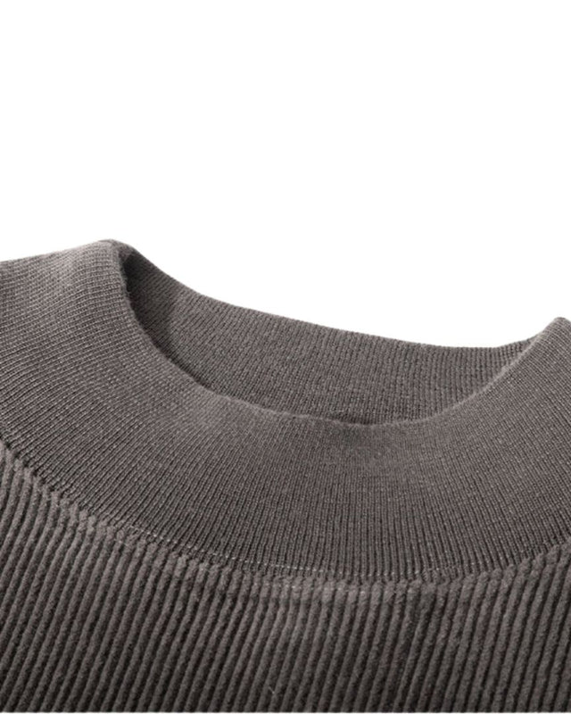 Patchwork Distressed Sweatshirt