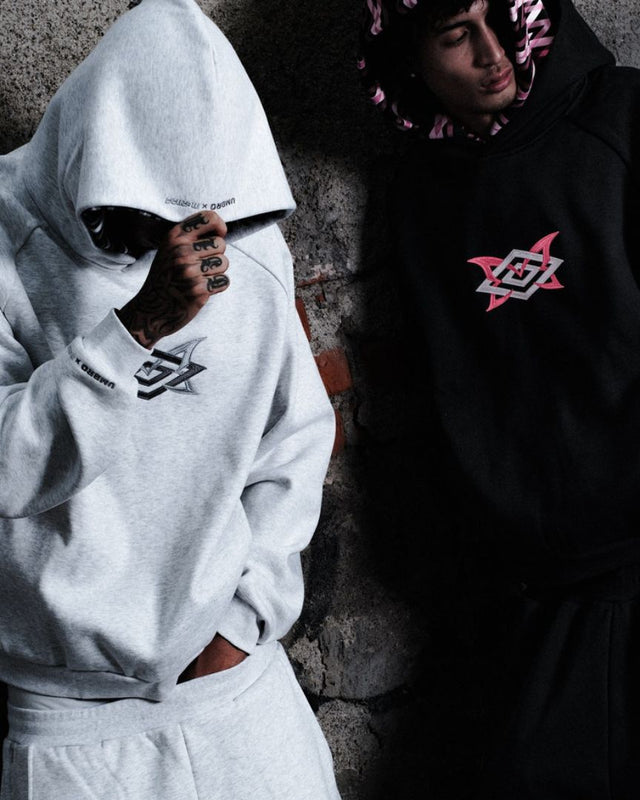 Hip-Hop Embroidered Hooded Sweatshirt