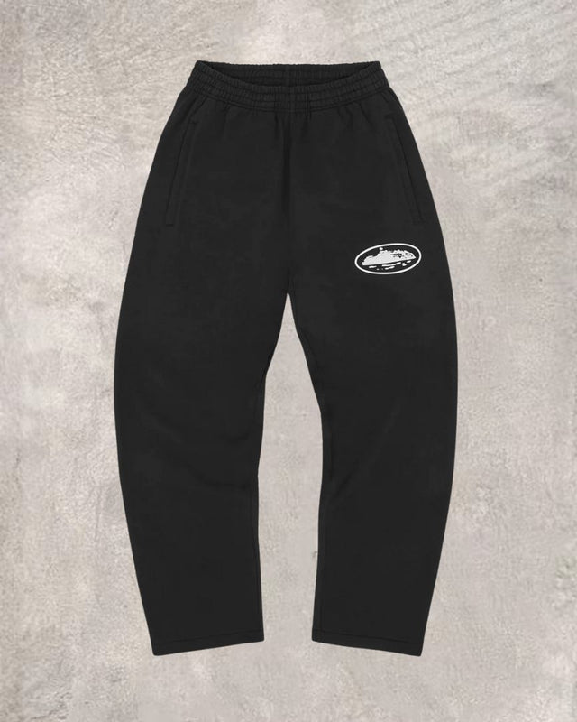 Hip-Hop Puff Print Hooded Tracksuit