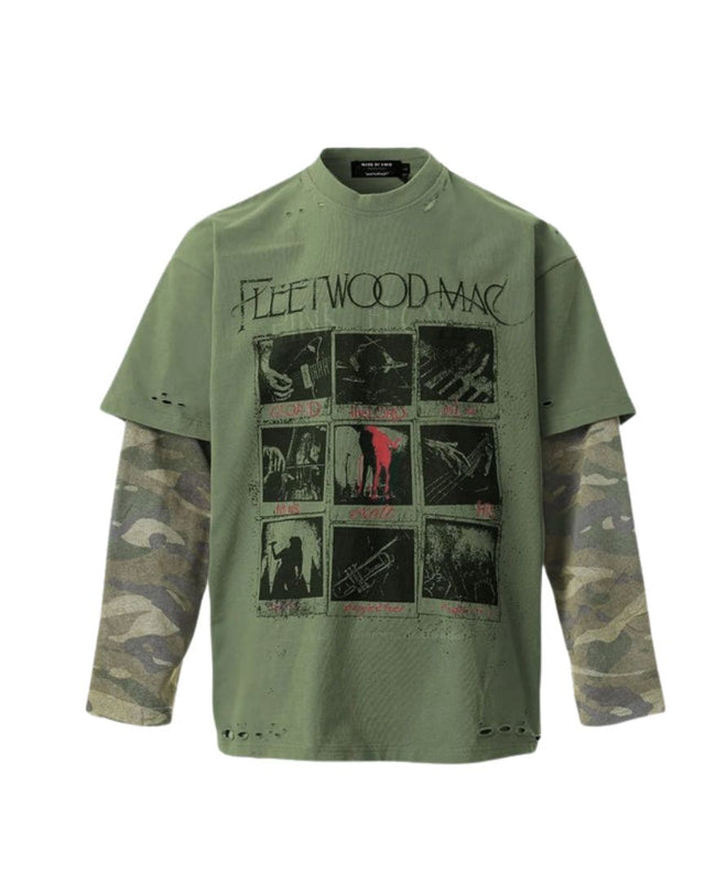 Faux-Layered Rock Tee