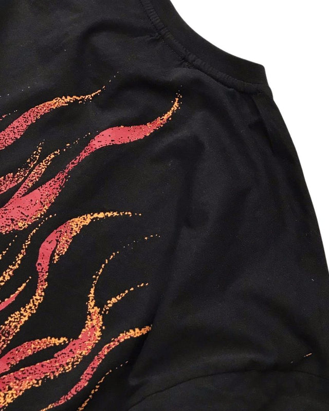 Flame Skull Two-Piece Sweatshirt