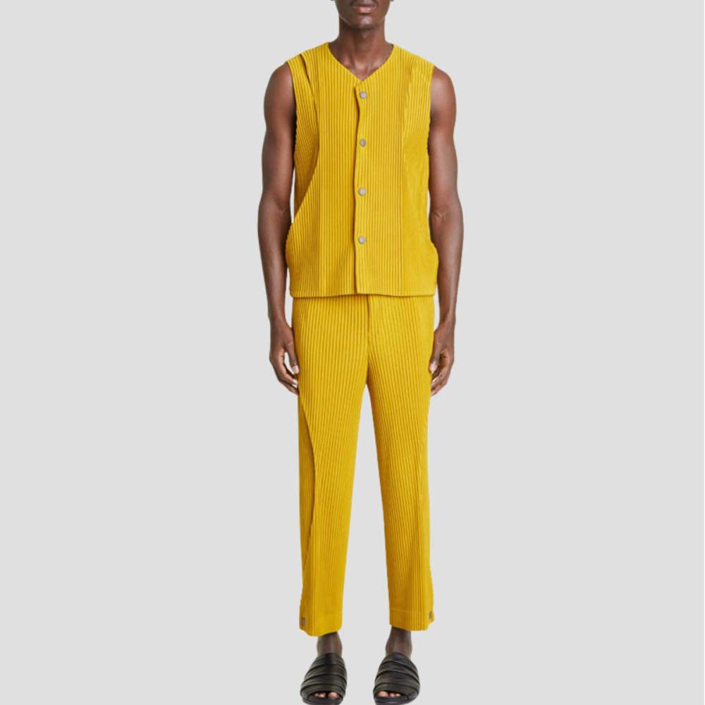 Summer Yellow Casual Set