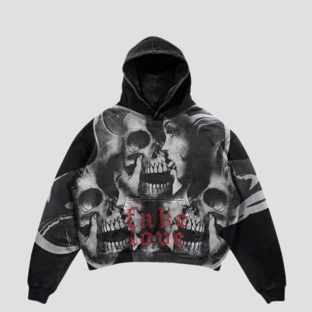 Floral Flame Hoodie
