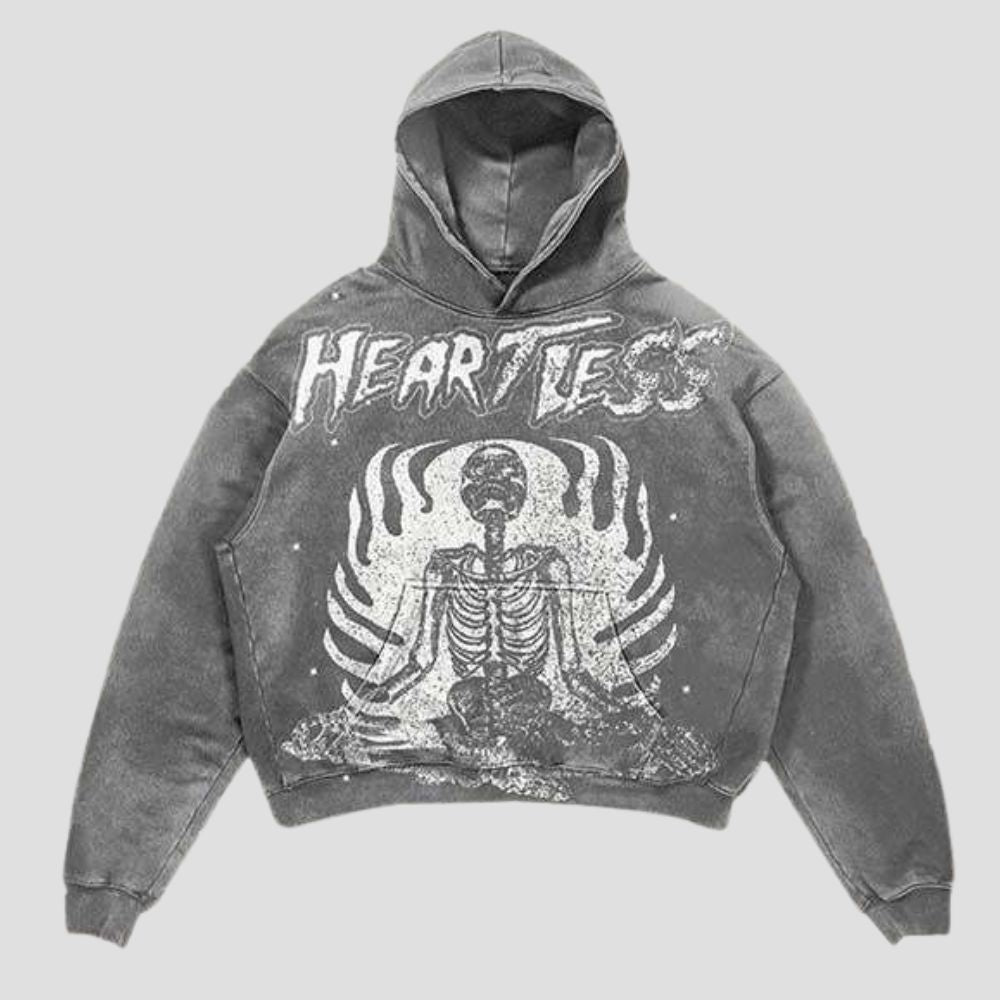 Graphic Print Hooded Sweatshirt