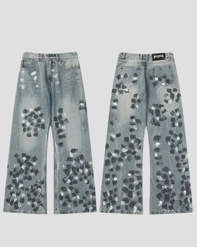 Printed Jeans Y2K