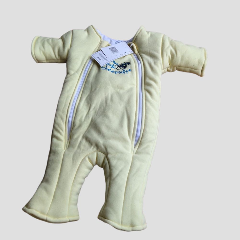 Comfortable bodysuit for babies with easy zipper closure.