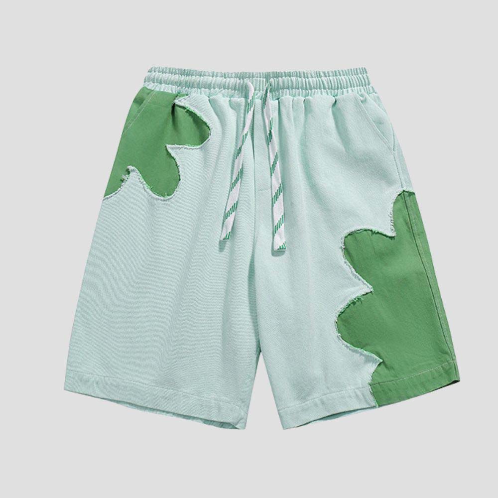 Street style hip-hop shorts in 100% cotton.