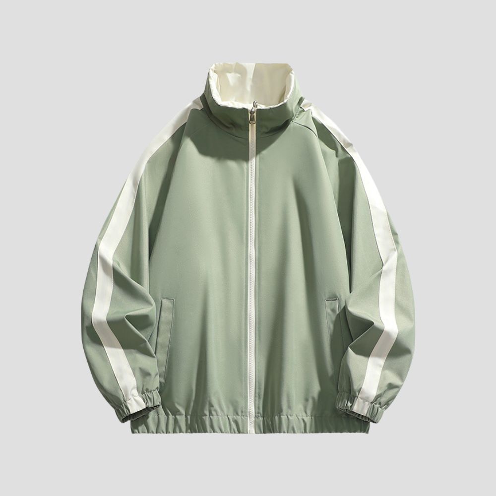 Stylish jacket made from high-quality eco-friendly materials.