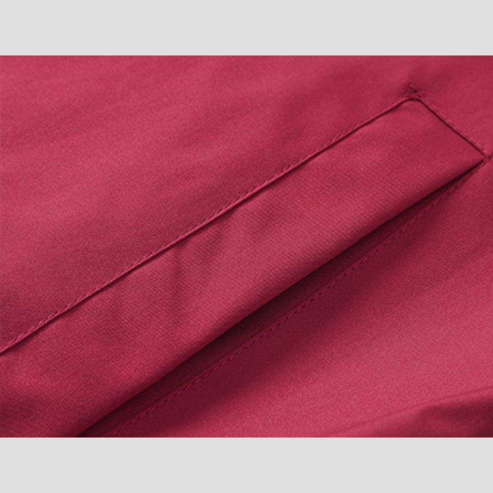 Reversible jacket offering two fashionable styles in one.