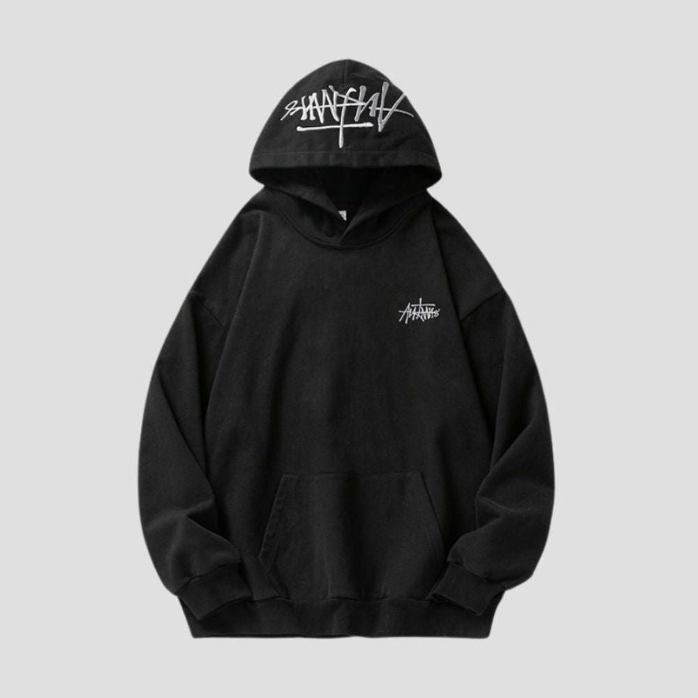Hand-Drawn Letter Hoodie