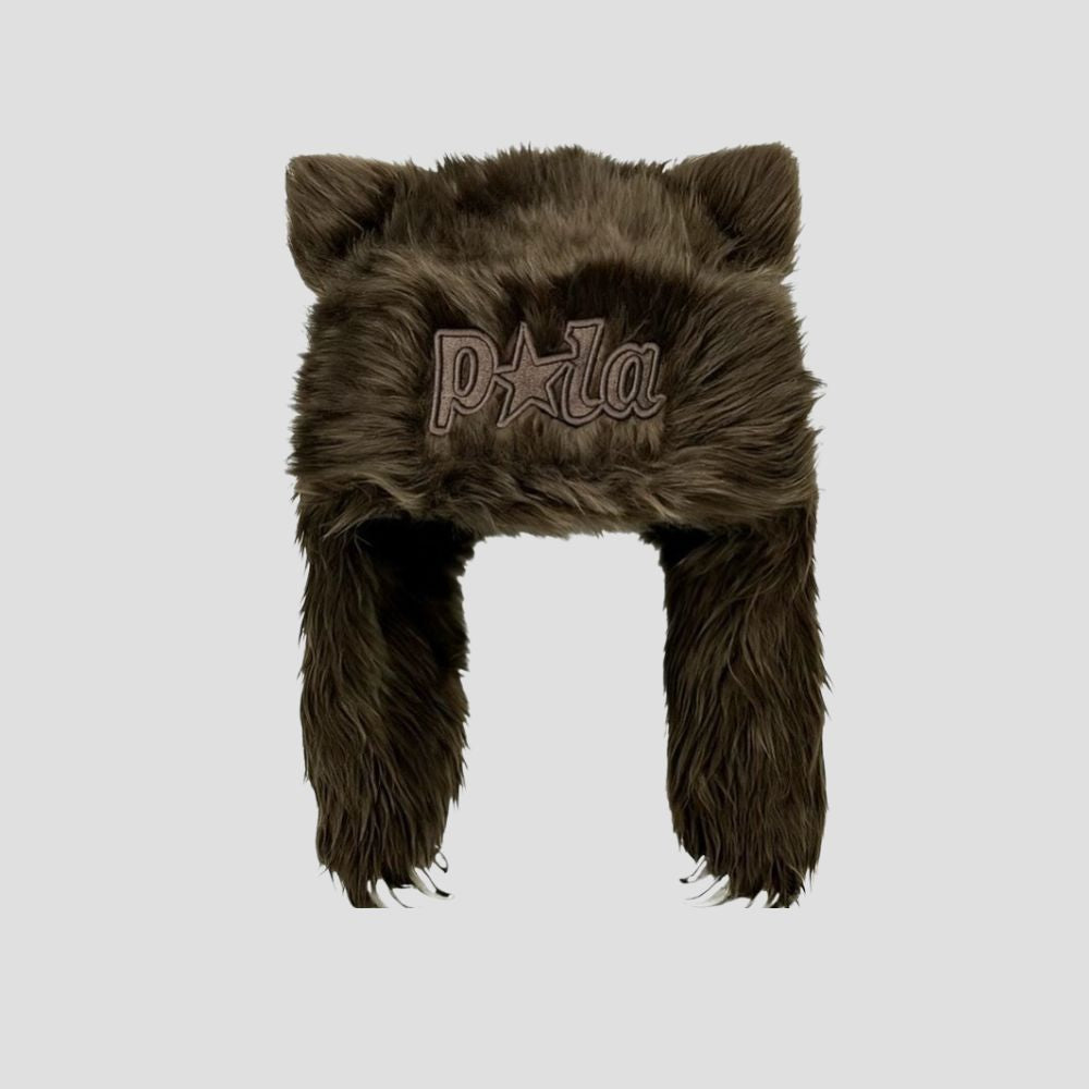 Harajuku Bear Plush Warm Hat