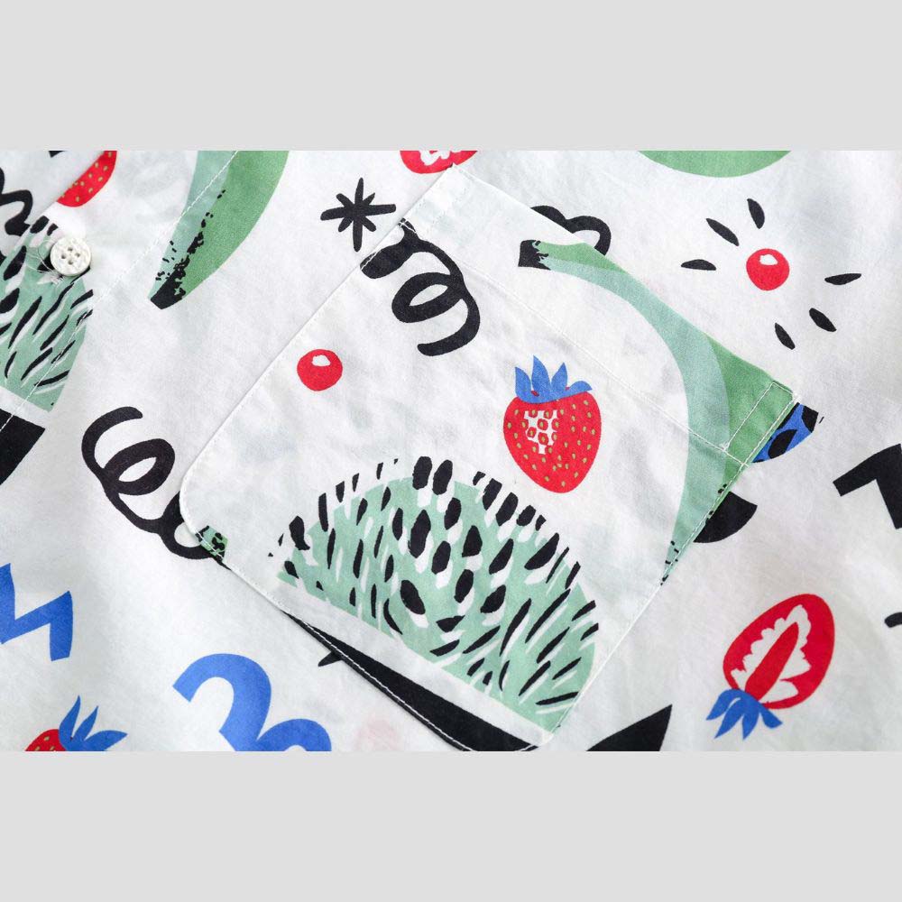 Soft and comfortable loose-fit cotton shirt