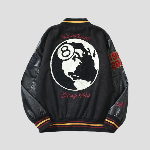 Wind-resistant and fashionable, this jacket is perfect for any occasion.