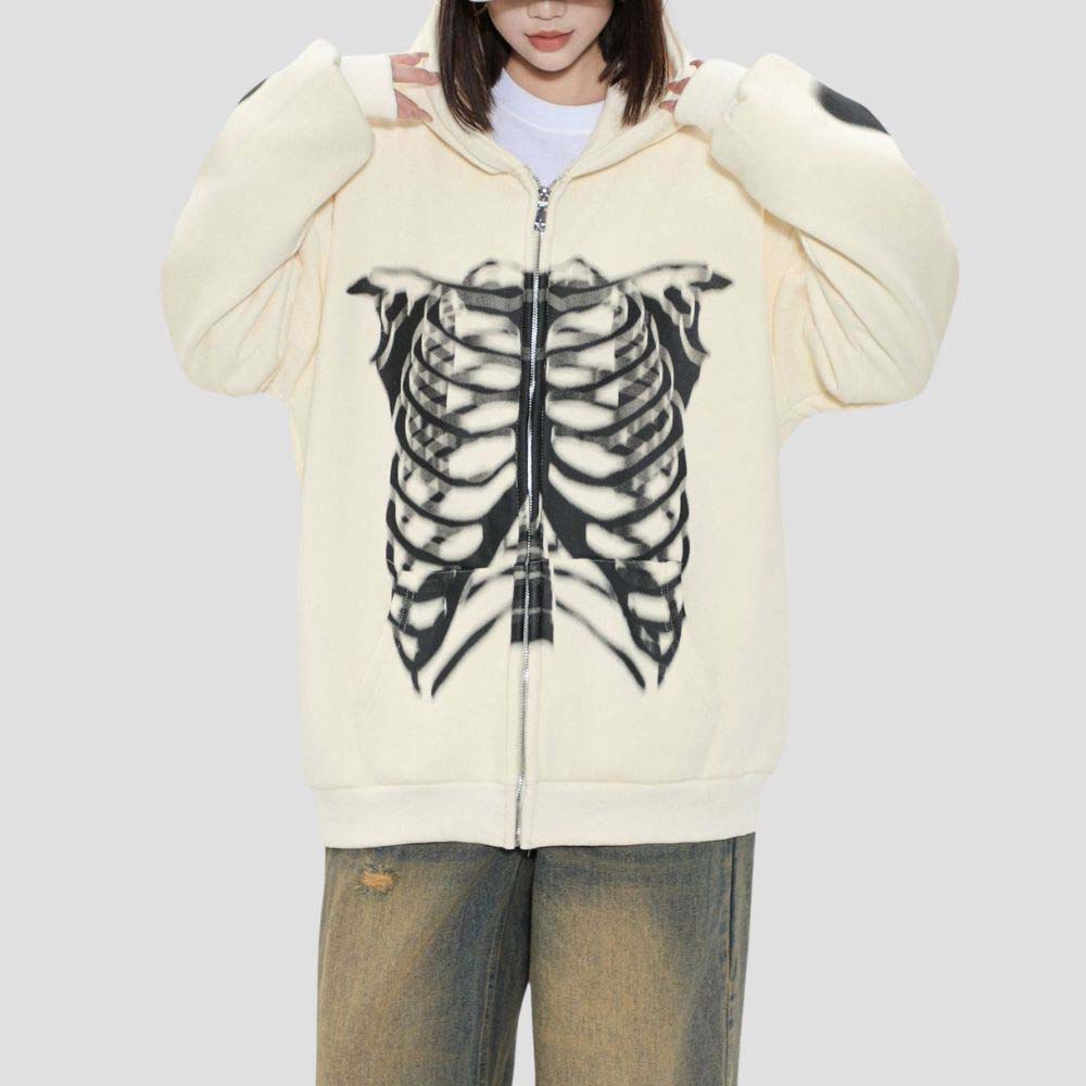 Soft fabric hoodie with urban flair