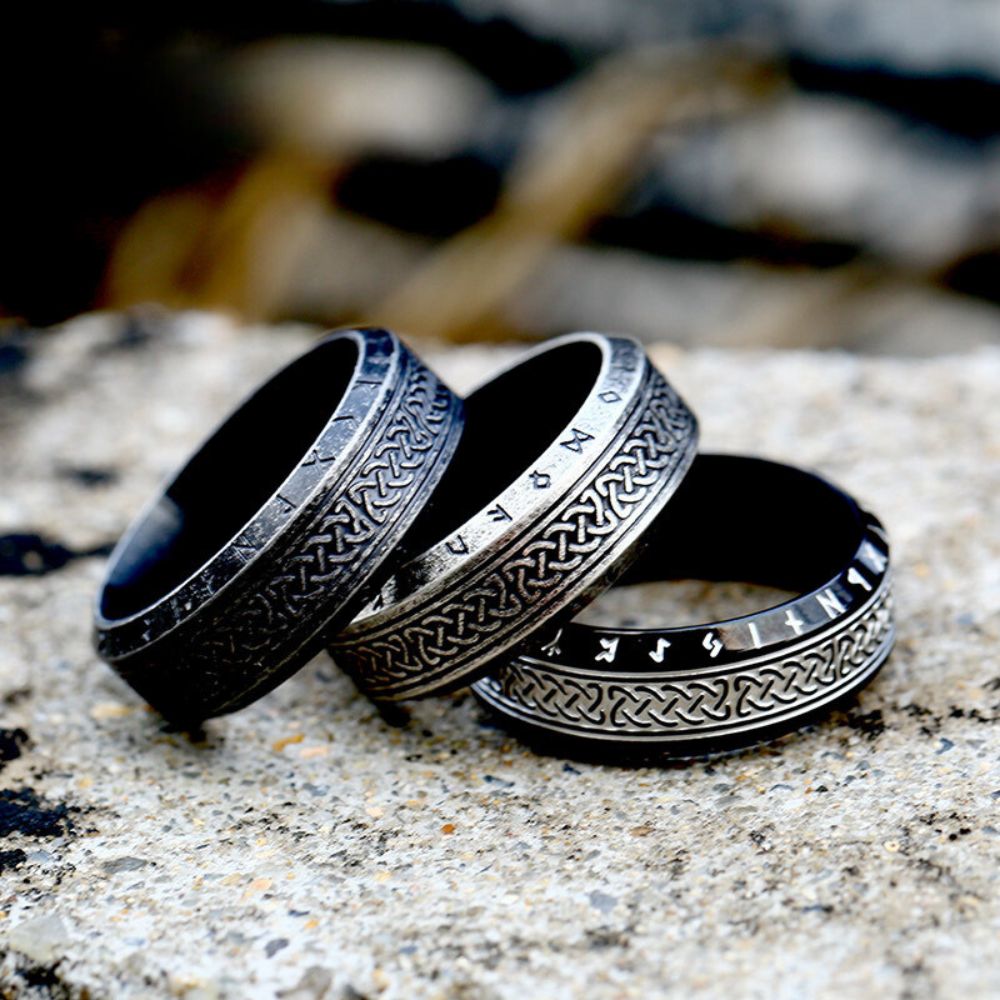 LBL Vintage Viking Rune Ring