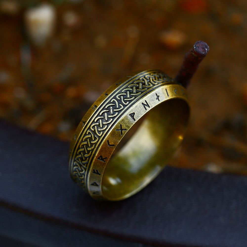 LBL Vintage Viking Rune Ring