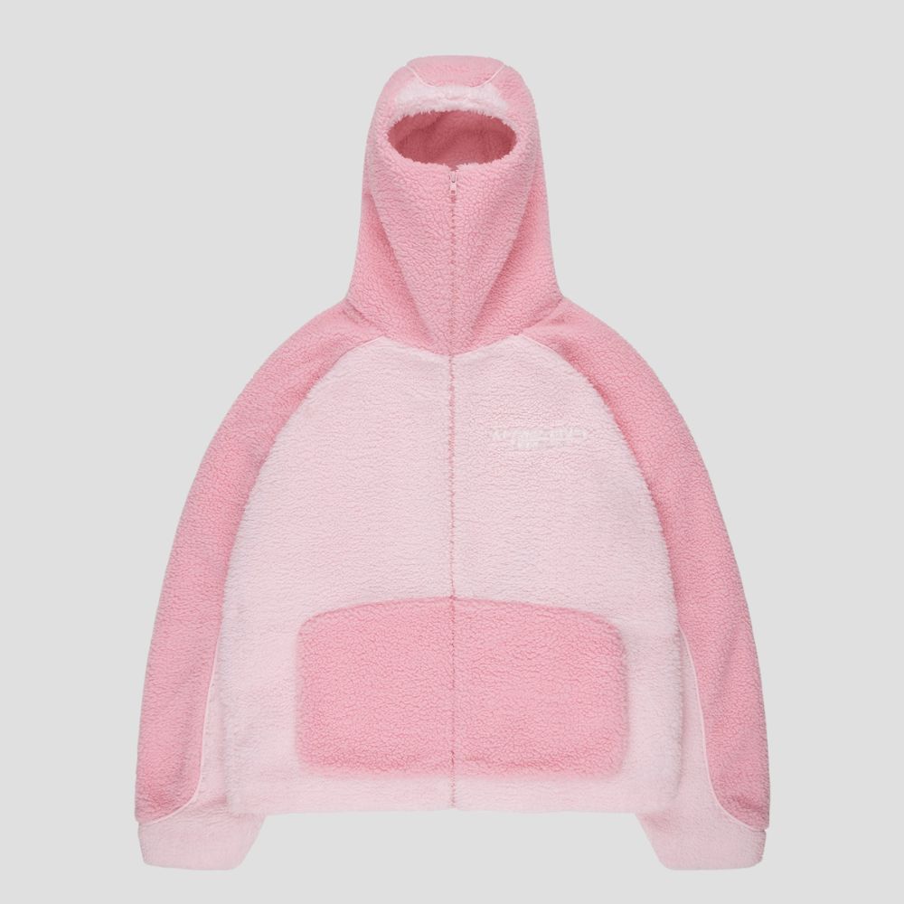 Loose-Fit Casual Sherpa Jacket