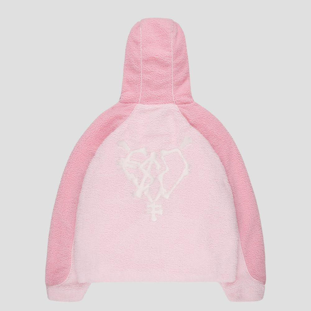 Loose-Fit Casual Sherpa Jacket