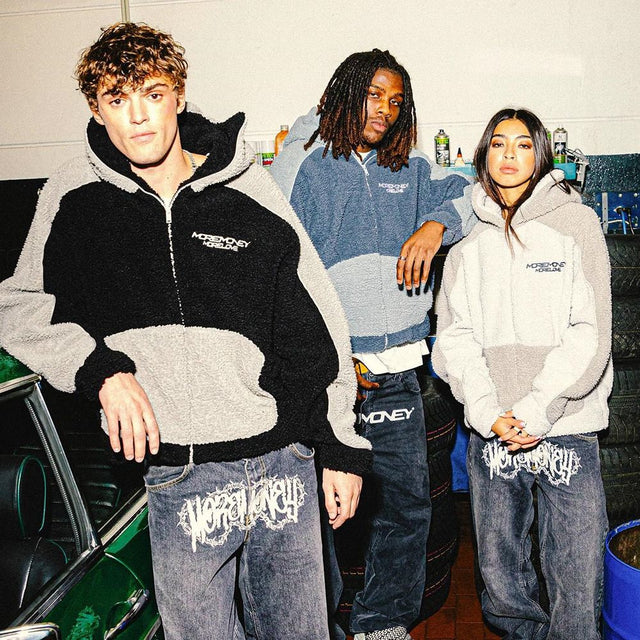 Loose-Fit Casual Sherpa Jacket