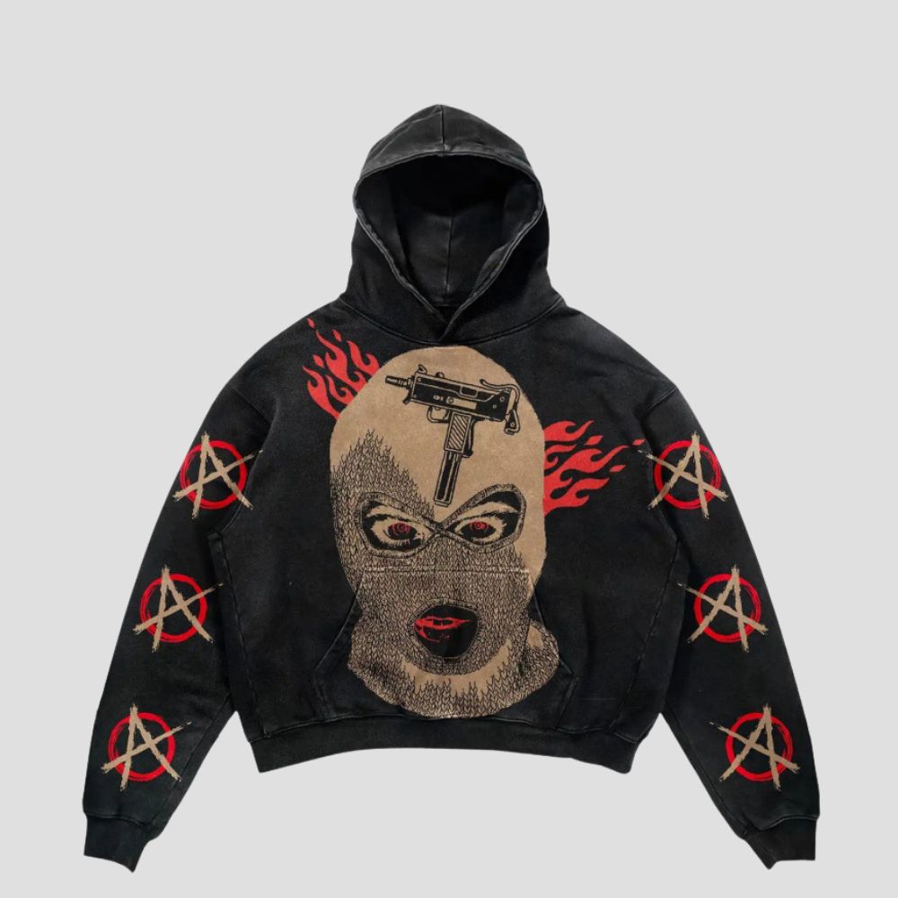 333 Tactical Vest Print Hoodie