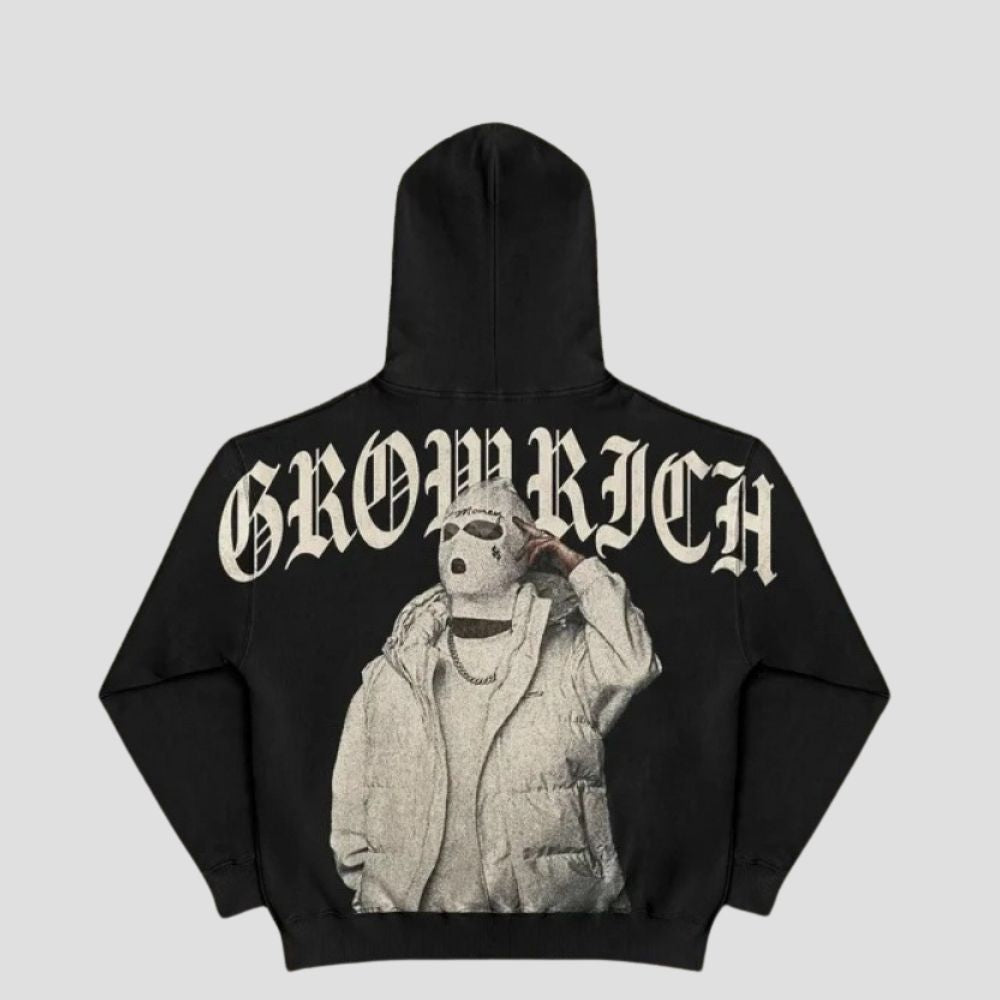 333 Tactical Vest Print Hoodie