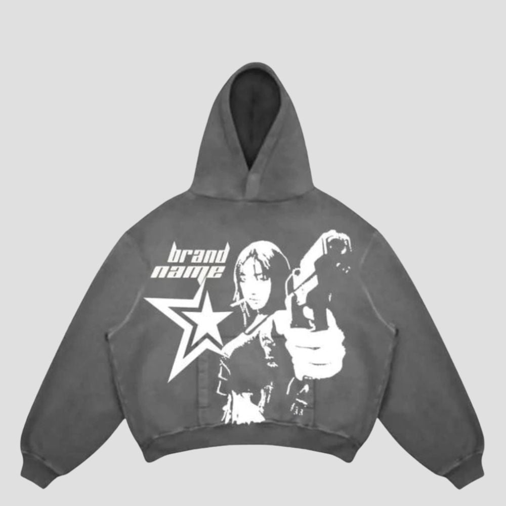 333 Tactical Vest Print Hoodie