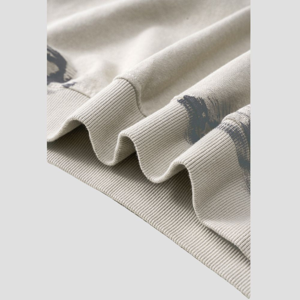 Painted Vintage Distressed Hoodie