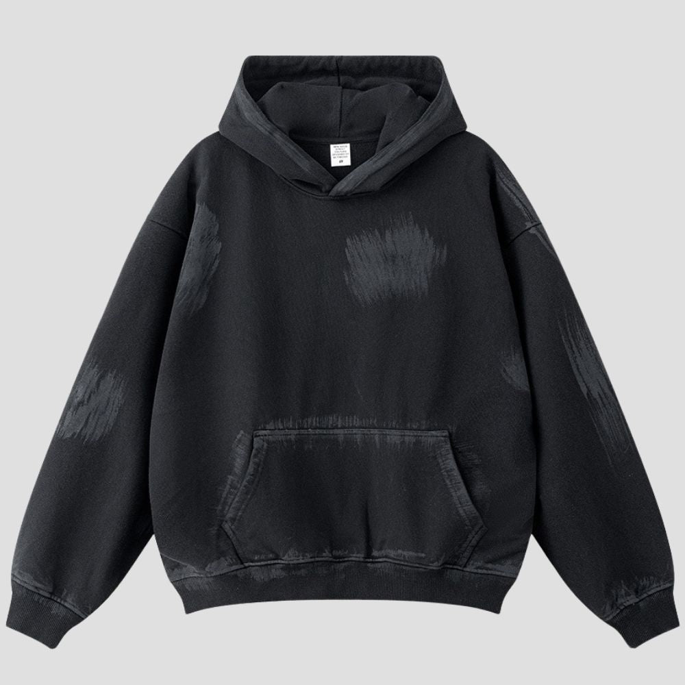 Painted Vintage Distressed Hoodie