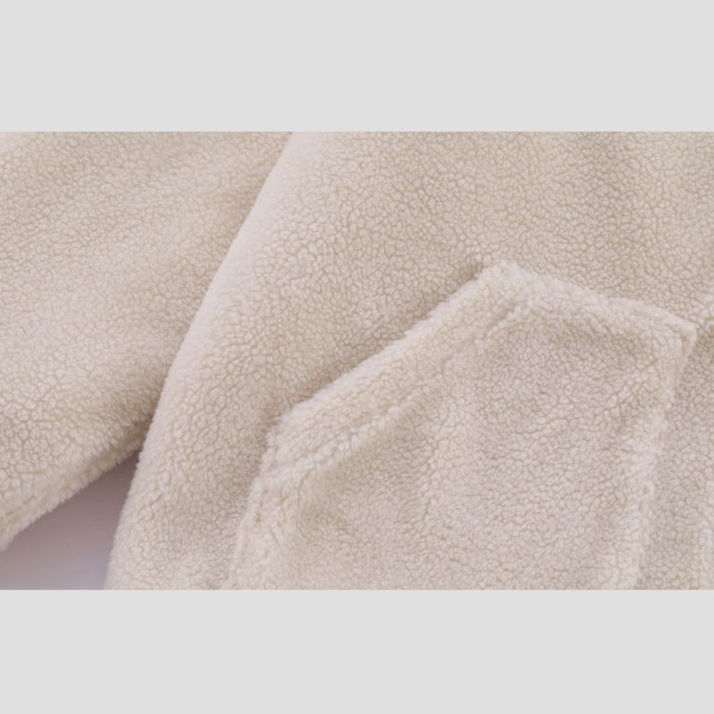 Unisex dinosaur fleece jacket for cozy winter days