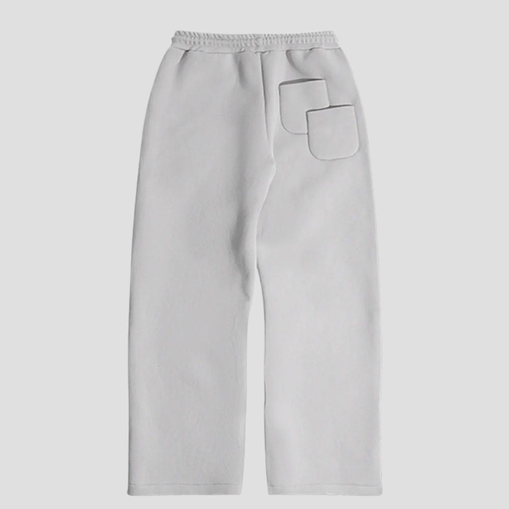 Solid Color Hooded Tracksuit