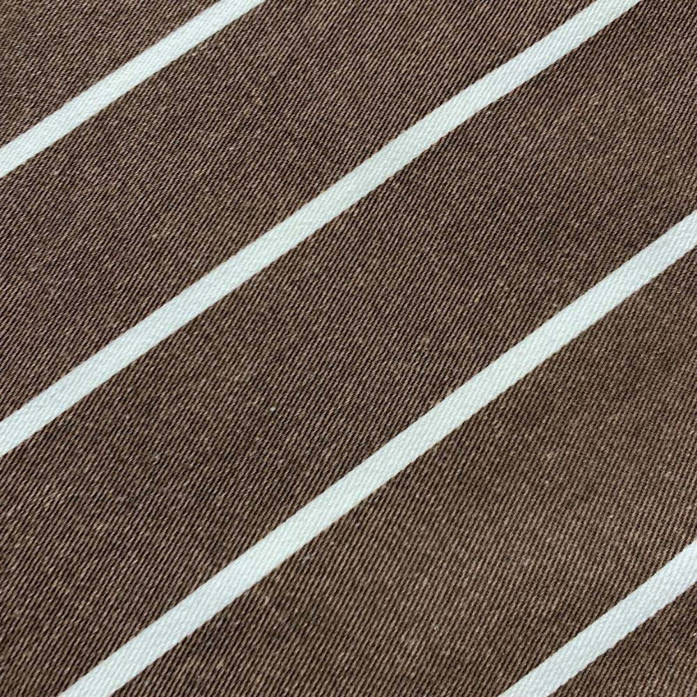 Striped velcro closure casual pants.