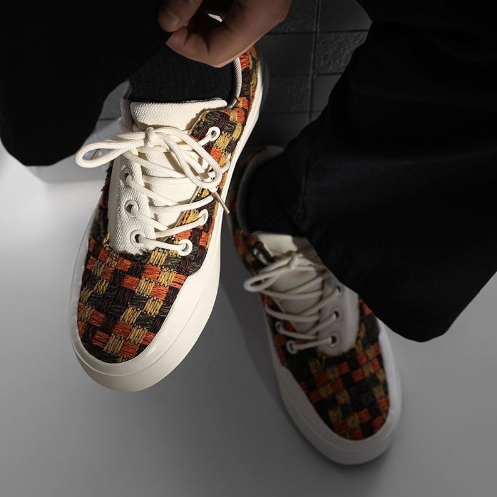 Durable and wear-resistant, these PU sneakers are built to last and withstand daily wear.