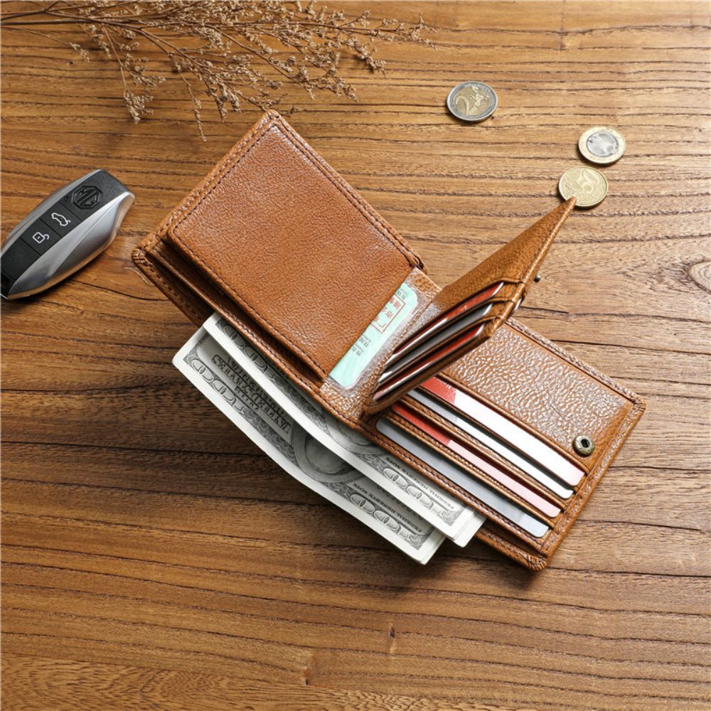 Tanned Cowhide Wallet
